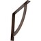 Ekena Millwork Bulwark Steel Bracket, Antiqued Copper 2"W x 18"D x 18"H BKTM02X18X18BUACO - alternate 1